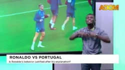 Ronaldo vs Portugal: Is Ronaldo's Behaviour Justified After His Explanation? - Sports Arena