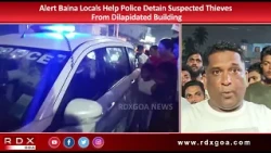 Alert Baina Locals Help Police Detain Suspected Thieves From Dilapidated Building