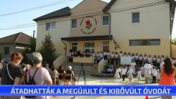 Átadhatták a megújult és kibővült óvodát Törtelen