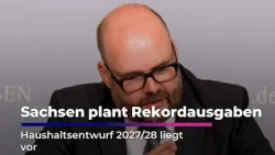 LARGEST BUDGET in Saxony's HISTORY