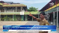 VOCATIONAL SCHOOL BUILDING REMAINS UNREPAIRED TWO YEARS AFTER FIRE