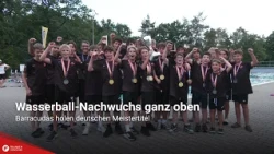 Water Polo Juniors on Top: Barracudas Win German Championship Title