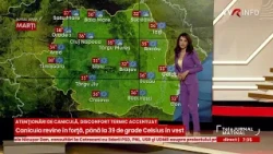 METEO. Canicula revine în forță, până la 39 de grade în vest
