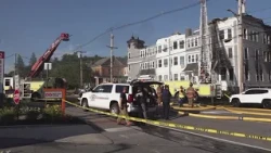 Fire officials respond to apartment fire on Main Street in Lewiston
