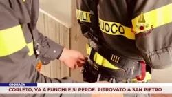 CRONACA. CORLETO, VA A FUNGHI E SI PERDE: RITROVATO A SAN PIETRO