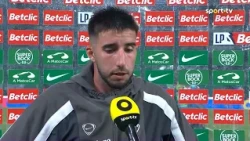 I Liga (#9) | Sporting 1-2 Académico: Gonçalo Inácio Flash Interview