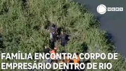 Family finds businessman's body in river