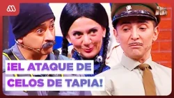😂 BEHIND THE WALL ❤️ | Tapia made a huge jealous scene for Chofi!