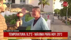 Weather report and greeting with Damián Malatesta 10/26/2026