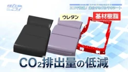 エコで快適！進化するクルマのシート【クルマとミライ】