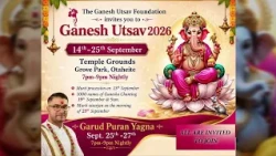 The Ganesh Utsav Foundation Ganesh Utsav 2026 & Garud Puran 2026 Invitation