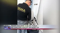 CIGARETTES HIDDEN UNDER A BABY'S MATTRESS