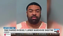 Man charged in deadly lumber warehouse shooting