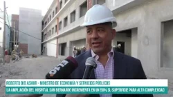 SALTA - La ampliación del hospital San Bernardo incrementa en un 50% su superficie #canal7salta