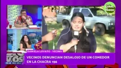 Residents Report Eviction of a Community Soup Kitchen in Chacra 156 - La Tele con Vos 08/27/2026