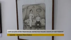 ÚŠTĚK: Café galerie Úštěk představuje jedinečnou kolekci grafik Ivy Hüttnerové