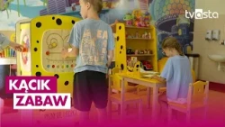 Young patients at the Piła hospital have a new play area