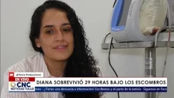 29 HOURS TRAPPED UNDER THE RUBBLE: DIANA SURVIVED THE EARTHQUAKE IN CALI