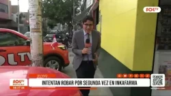 Trujillo: Second attempted robbery at Inkafarma