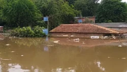 About 200 families affected by flooding in the San Rafael neighborhood of Ciudad del Este