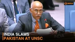 India slams Pakistan at UNSC | DD India