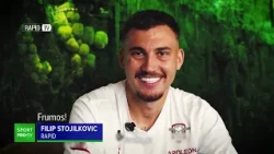 A învățat limba română înainte să ajungă în Giulești și promite să fie noul golgheter