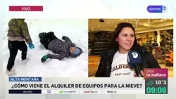 Snow in Mendoza: How much does it cost to rent clothes and a sled?