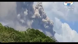 Volcán Telica continúa emitiendo gases y cenizas