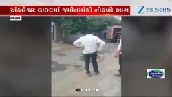 Fire Erupts in Ankleshwar GIDC Due to Gas Leakage; Firefighters Bring Flames Under Control