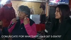 Palabras de Marta Elsa Farfán para Erica, una futura maestra, en Campo Quijano a todo Folklor