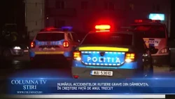 NUMBER OF SERIOUS TRAFFIC ACCIDENTS IN DÂMBOVIȚA ON THE RISE COMPARED TO LAST YEAR