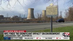 NRC finds 'no significant impact' on environment from TMI restart plans