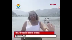Marmaris Kızkumu Beach is a favorite among tourists this year, as it is every year.