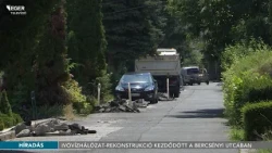 Ivóvízhálózat-rekonstrukció kezdődött a Bercsényi utcában - 2026.06.26.