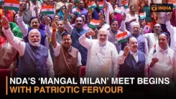 NDA’s ‘Mangal Milan’ meet begins with patriotic fervour
