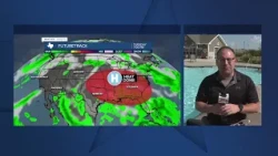 100 degree temps stay as rain chances vanish