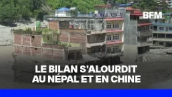 Crues au Népal et en Chine: au moins 270 morts et plus de 1.300 personnes disparues