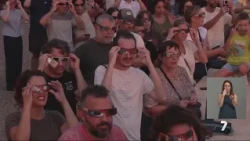 🌑How the eclipse was experienced from different points in the Region of Murcia | La 7