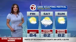 7WEATHER: Full forecast with Meteorologist Kristina Shalhoup, July 16, 4 p.m.
