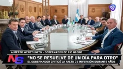 Weretilneck: “Río Negro takes the future of its roads and railways into its own hands”