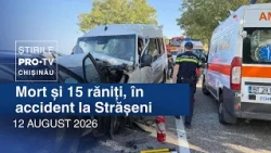 Știrile PRO TV (ORA 13:00) | MORT ȘI 15 RĂNIȚI, ÎN ACCIDENT LA STRĂȘENI | Moldova