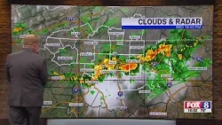 70% chance of rain Thursday; high of 74