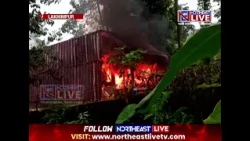 Assam: Truck Catches Fire After Coming in Contact With Live Wire in Lakhimpur