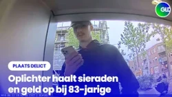 Met blauwe map aan de deur, daarna 4000 euro weg I Plaats Delict