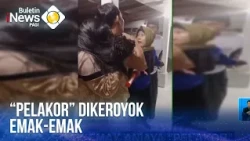 "Pelakor" Dikeroyok Emak-Emak | BULETIN iNEWS PAGI
