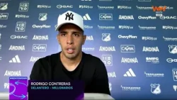 "It was a very tough moment, we didn't know what to do" Rodrigo Contreras, Millonarios forward.