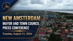 FULL PRESS CONFERENCE | New Amsterdam Mayor & Town Council | August 11, 2026