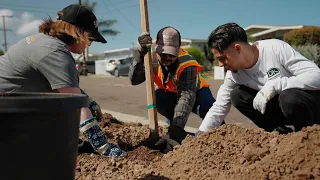 Arbor Day Celebration and Tree Planting in Gompers Park