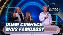 Guess the celebrity? Natacha and Vinny face off in the celebrity challenge!