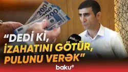 İşdən əsassız çıxarıldığını deyən vətəndaşdan qalmaqallı iddia - Baku TV